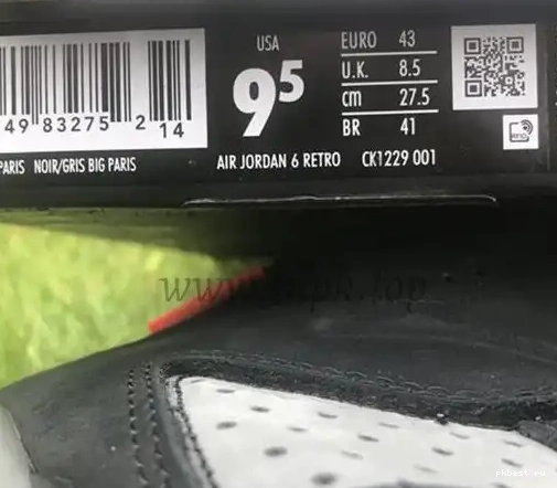 MATERIALS Jordan 2019 TO Infrared 6 SHIP PK Black READY Retro GOD RETAIL 0512